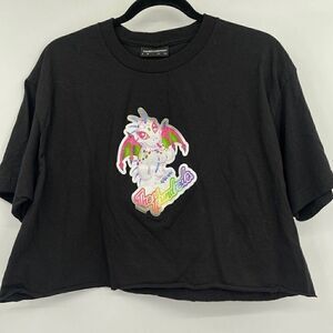 The Hundreds Chupacabra Cropped T-Shirt Black